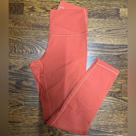 Everlane Pants - Everlane Perform Ankle Leggings in Copper, Size: S